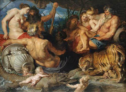 Peter Paul Rubens Die vier Flxsse des Paradieses china oil painting image